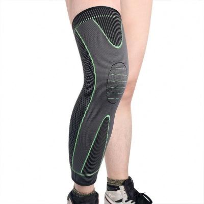 China Adults Man Woman Heat Sports Lengthen Knee Brace Gym Retraining Running Workout Sports Knee Pad Fitness Compression Knee Support for sale