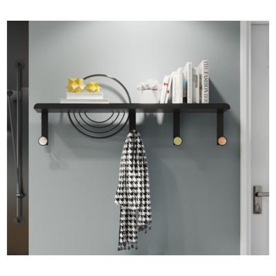 China Other New Type Top Selling Multifunctional Wall Mount Storage Clothes Hang Rack Coat Hanging Rack for sale