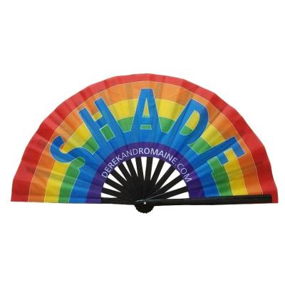 China China Custom Large Chinese Hand UV Fan for sale