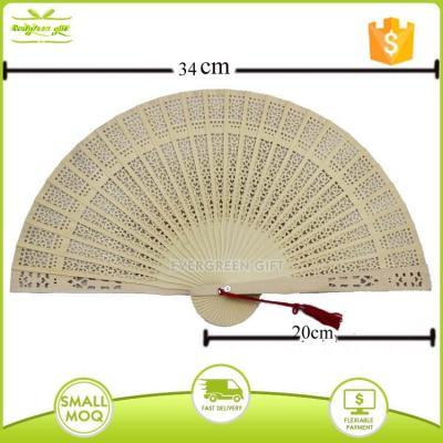 China China Handmade Sandalwood Incense Folding Hand Fan for sale