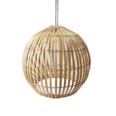 China Eco - Friendly Handwoven Natural Material Home Decorative Lighting Bamboo Lampshade for sale