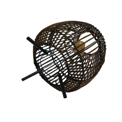 China XH Antique Special Hand - Woven Rattan Black Shade for sale