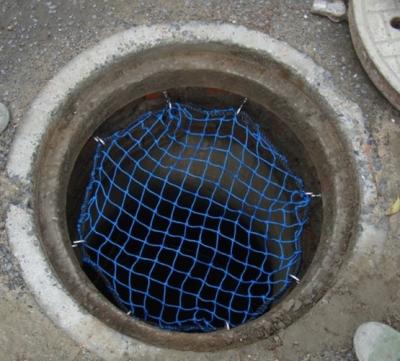 China Round Shaped Well Cover Anti Drop Net Well Sewer OEM for sale