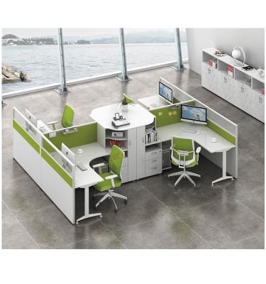 China Exterior Scratch Resistant Shenzhen 2019 High Quality Commercial Soft Board Partitions Office Workstation for sale