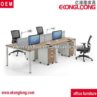 China 2015 Modern Modular Open PANEL Office Workstation Table Top Screen Office Furniture for sale