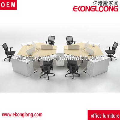 China Modular PANEL Office Workstations , Open Office Workstation P-072 for sale