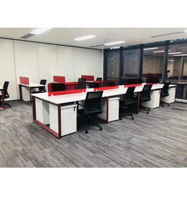 China Commercial Plastic Office Partition Furniture Material Customized Clear Color Office Partitions for sale