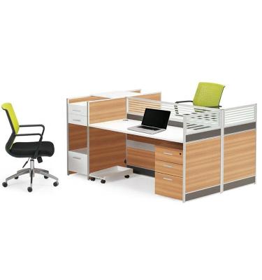 China Wholesale office furniture 2 seater office furniture modular workstation custom size wholesale office workstation for sale