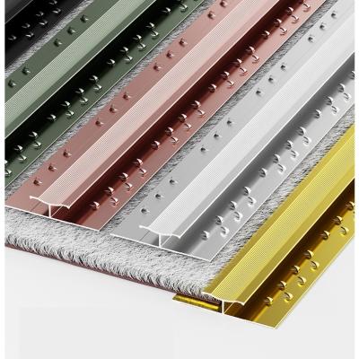 China Modern Customized Aluminum Corners Carpet Trim To Ceramic Tile Edge Trim for sale