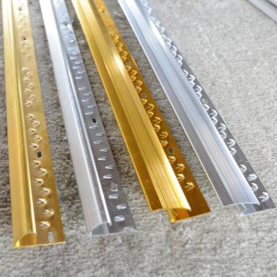 China Modern Hot Sale Aluminum Carpet Edge Protector Cover Strips For Carpet And Flooring for sale