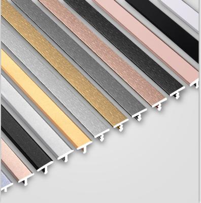 China Modern Wholesale Durable Metal Foil Carpet Trim Tack Transition Strips for sale