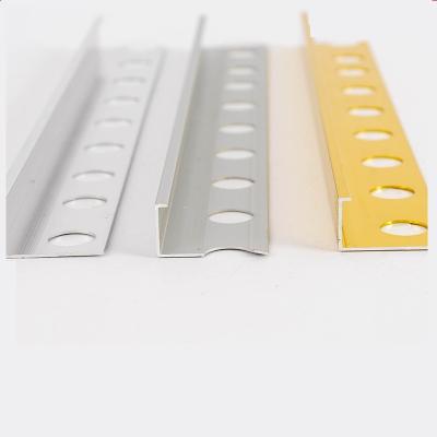 China Modern Tile Trims Wholesale Customized Metal L Shape Aluminum Corner Tile Edge Trim for sale