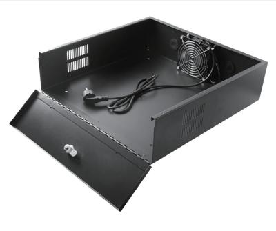 China Caja de bloqueo de DVR de metal de 18 