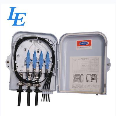 China IP65 8 Way FTTH Fiber Optic Termination Box for sale