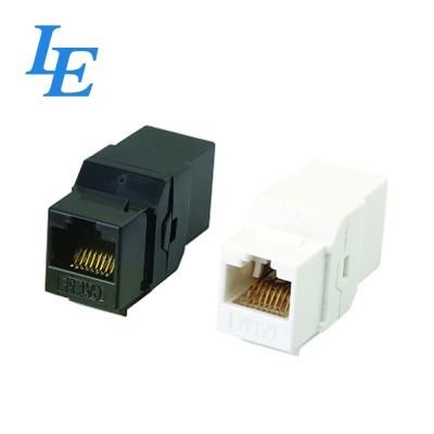 China Tin Plated RJ45 UTP Network Keystone Jack Wall Plate for sale