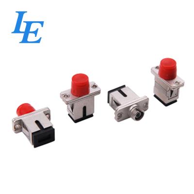 China Adaptador da fibra ótica dos multimédios Rj45 do bronze de fósforo ao adaptador auxiliar à venda