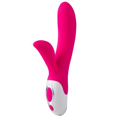 China Silicone Female Female G-spot Motor Vibration Double 18 Masturbation Vibrator Clitoral Massage for sale