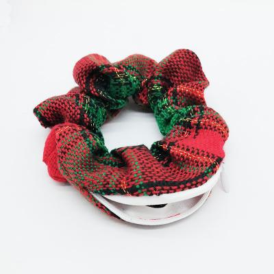 China Girls Hair Decoration Christmas Stash Scrunchies for Girls in Custom Print and Design for sale