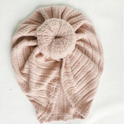 China Picture Cotton Cable Knit Turban For Fall And Winter Kind Of Colors for sale