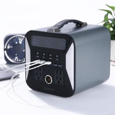 China Type C 500wh Solar Energy Storage System Portable Power Station For Tourism Camping Fishing Solar Generator for sale