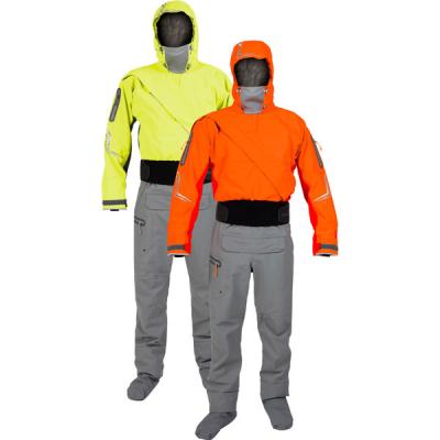 China Waterproof Completo de Hombres Mujeres Canotaje Rafting Kayak Cremallera Traje de secado de Rio Ropa ligera de rescate for sale