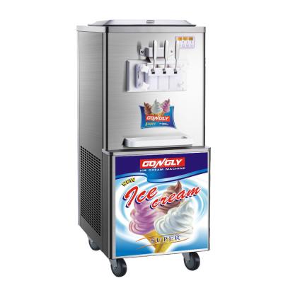 China gongly snack factory BQL-838 ice cream machine/floor model soft ice cream machine/south africa ice cream machine for sale