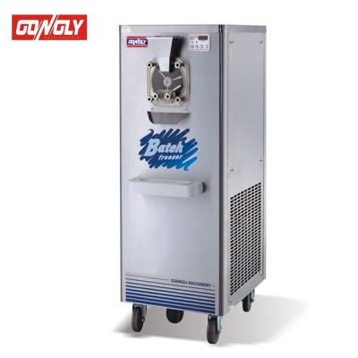 China Snack factory Gongly 7L cyclinder ice cream maker hard gelato machine/Italian getalo machine for sale