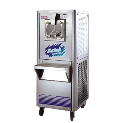 China Big Capacity Plant 13L Snacks Cylinder Italian Batch Freezer Commercial Hard Ice Cream Machine for sale