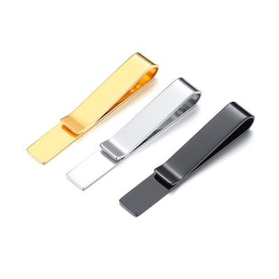 China NO Mirror Factory Wholesale High Quality Suits Shirt Wedding Party Stainless Steel Polishing Tie Clips For Men for sale