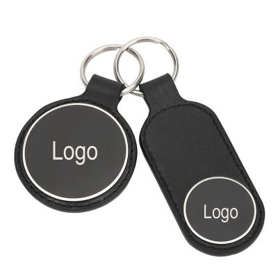 China Hot Sale Romantic Llavero Logo Metal Key Chain Custom Hardware And Leather Key for sale