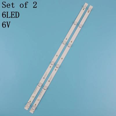 China TV Repair New 2 PCS 6LED LED Backlight Strip For 32inch JL.D32061330-081AS-M FZD-03 E348124 MS-L1343 L2202 L1074 V2 2-6-3030-300MA-36V for sale