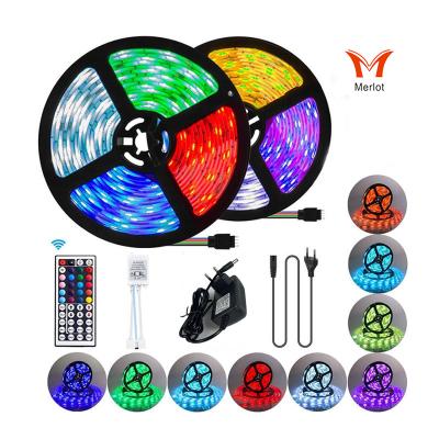 China Project 20 meter 10m us 5merter socket led rgb strip light for sale