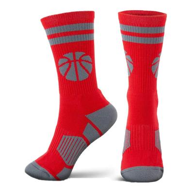 China Basketball Socks Sports Knit Bottom Towel Anti-odor Socks Outdoor Sports Men's Football Socks Tube Tops And Anti-friction Antibacterial for sale