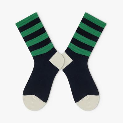 China Fashional Adult Cotton Socks Men's Spring And Summer Couples Plaid Socks Checkerboard Plusox Tube Green Black And White Female Sports Smiling Socks for sale