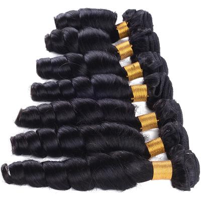 China Luster Wholesale 100 Bundle Natural Raw Indian Unprocessed Virgin Human Hair Remy Hair Extensions Cheap Remy Hair Extensions for sale