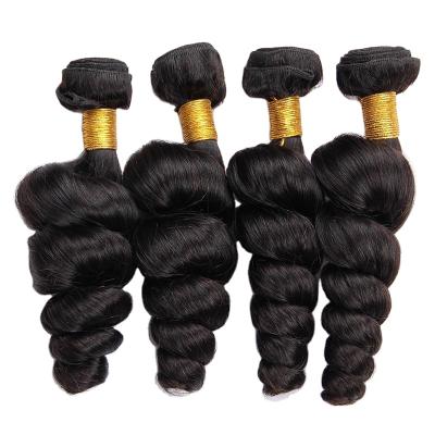 China Luster Natural Hot Selling Wholesale Free Shipping Cuticle Aligned Virgin Hair Weave Bundles Unprocessed Brazilian Hair for sale