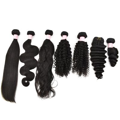 China Natural Luster Cheap Mongolian Hair Weaves Double Drawn Raw Virgin Cuticle Aligned Straight Hair Bundles Water Wave Hair Extensions for sale