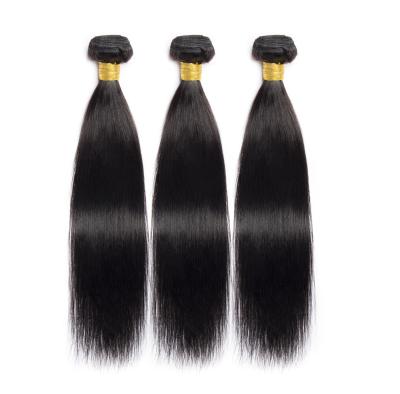 China Wholesale 100% Natural Color Hair Bundles Gloss Hair Bundles Bone Straight Cuticle Aligned Hair Bundles for sale