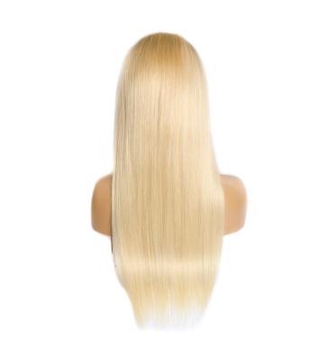 China Hd 13x6 Hot Natural Popular High Quality Swiss Lace Wigs Blonde Curly Hair 613 Lace Front Wigs Straight Hair for sale