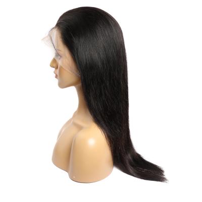 China Wholesale Fashion Natural Gloss Virgin Cuticle Aligned Hair Wigs Full 360 Lace Hand Tied Hd Transparent Lace Wigs For White Women for sale