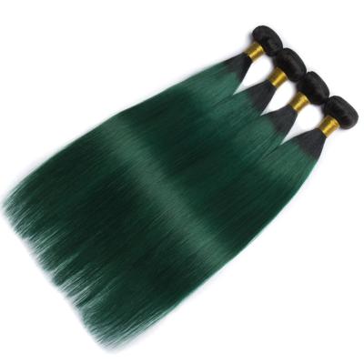 China Luster Wholesale Natural Ready To Ship Full Bundles Vietnamese Malaysian Peruvian Human Hair Weave 1B Green Straight With Closure Set for sale