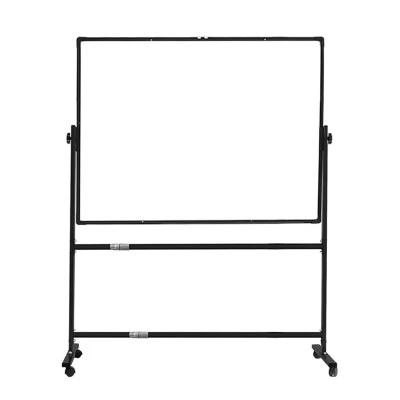 China Magnetic Board Face Customized Mobile Double Sided Standing Mobile Magnetic Whiteboard Easel for sale