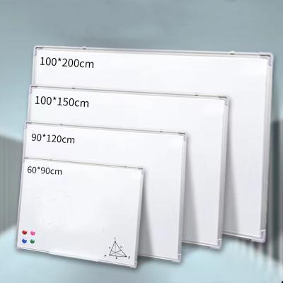 China Wholesale Magnetic Dry Erase Board School Whiteboard Aluminum Alloy Frame Manufacturers Office Teaching Board for sale