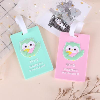 China Eco-friendly Professional Customization Of A Variety Of PVC Luggage Tag Soft Rubber Luggage Tag for sale