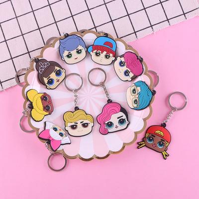 China 2020 Custom Customized Soft PVC Key Chain /3D Plastic Key Chain For Promotional Gifts for sale