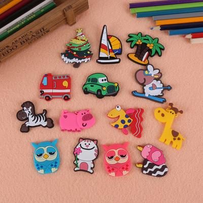 China Animal Factory Selling Cartoon Design Fridge Rubber Magnets Soft PVC Fridge Magnet Popular Promotional Gifts for sale