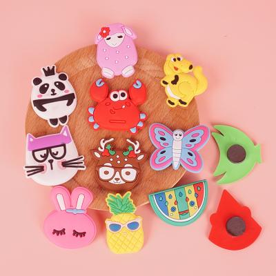 China Wholesale Animals Cartoon PVC Fridge Magnets Soft Rubber Fridge Magnet Popular Promotional Gifts for sale