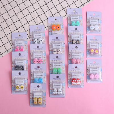 China Pvc+ABS Mobile Phone Accessories Set Cartoon Charger Sticker Data Protector Perip Line Socket Cable Cover Mobile Phone Lines Protector for sale