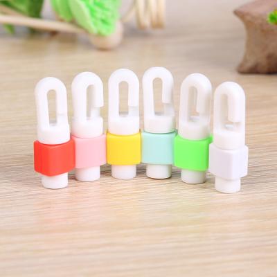 China Hot Sale Color Earphone Cable Protector Charger Pure Data Line Eco-friendly Cable Protector For iPhone for sale