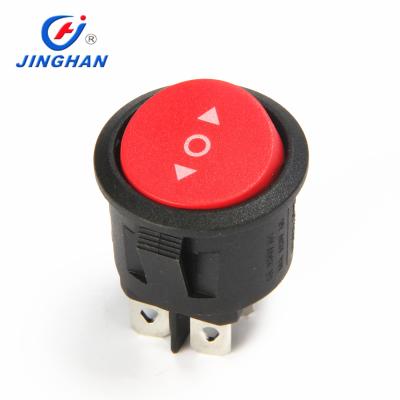 China ON-OFF-ON (TOP) - OFF-ON New ON ON Reset Round Rocker Switch 6 Pin Rocker Switch t105 for sale